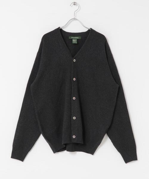 FORK&SPOON（フォークアンドスプーン）の「FORK&SPOON　PROVORONE Vネックカーディガン（カーディガン/ボレロ・メンズ・チャコールグレー/ネイビー・5/4）」の19枚目の写真