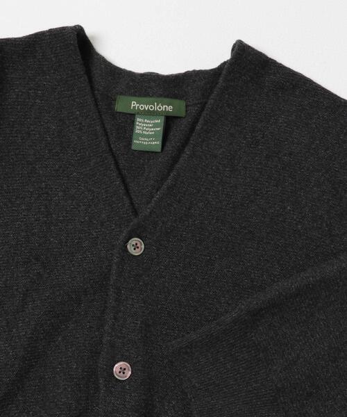 FORK&SPOON（フォークアンドスプーン）の「FORK&SPOON　PROVORONE Vネックカーディガン（カーディガン/ボレロ・メンズ・チャコールグレー/ネイビー・5/4）」の20枚目の写真