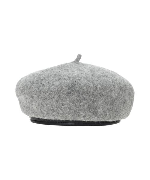 Lugnoncure(ルノンキュール)の「シンプルベレー(ハット・レディース・グレー/ベージュ・F)」の9枚目の写真