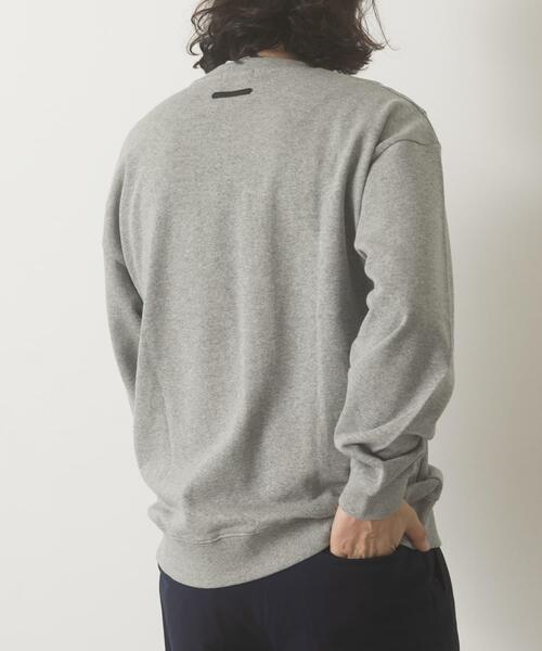 ITEMS URBANRESEARCH（アイテムズ アーバンリサーチ）の「サイドストレージ裏毛スウェットtops（スウェット・メンズ・ネイビー/ブラック/オフホワイト/グレー・MEDIUM/LARGE）」の16枚目の写真