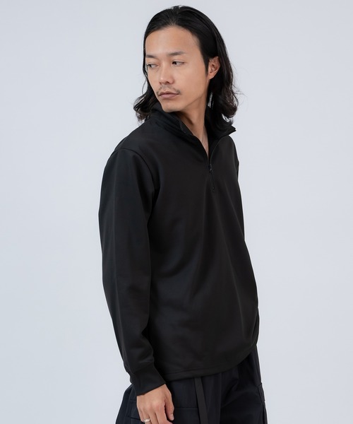 improves（インプローブス）の「スムース 裏毛 ハーフジップ トレーナー ＆ ジョガーパンツ セットアップ（スウェット・メンズ・ネイビー/チャコール/ブラック/杢グレー・X-LARGE/LARGE/MEDIUM）」の8枚目の写真