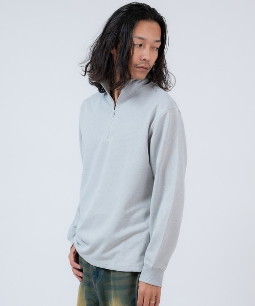 improves（インプローブス）の「スムース 裏毛 ハーフジップ トレーナー ＆ ジョガーパンツ セットアップ（スウェット・メンズ・ネイビー/チャコール/ブラック/杢グレー・X-LARGE/LARGE/MEDIUM）」の15枚目の写真