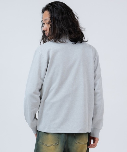 improves（インプローブス）の「スムース 裏毛 ハーフジップ トレーナー ＆ ジョガーパンツ セットアップ（スウェット・メンズ・ネイビー/チャコール/ブラック/杢グレー・X-LARGE/LARGE/MEDIUM）」の16枚目の写真