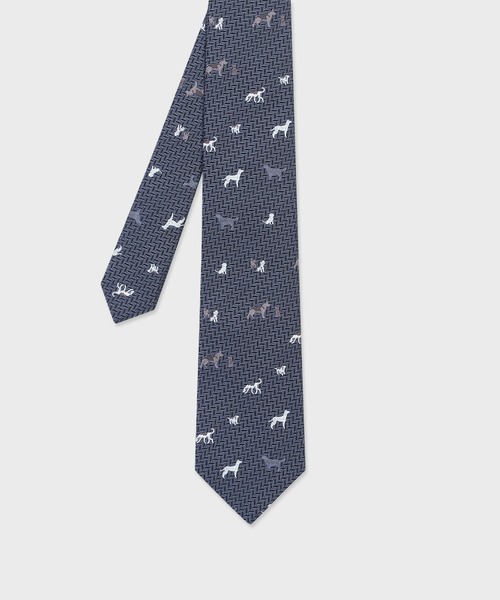 Geometric Dog' タイ【250058 552MJ】（ネクタイ）｜Paul Smith