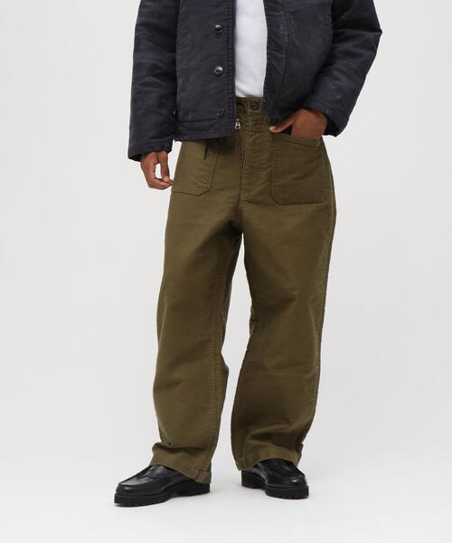 AVIREX（アヴィレックス）の「《VINTAGE LINE》N-1 DECK PANTS / エヌワン ダックパンツ / AVIREX / アヴィレックス（その他パンツ・メンズ・オリーブ系・L/M/2XL/XL）」の3枚目の写真
