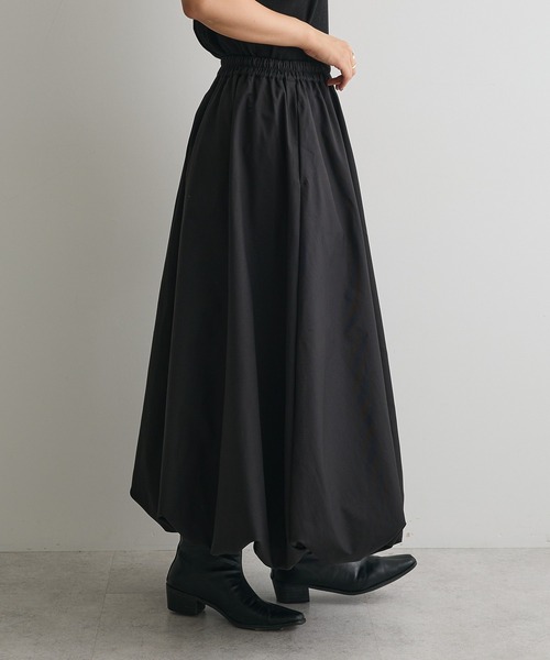 CRAFT STANDARD BOUTIQUE（クラフトスタンダードブティック）の「ボリュームバルーンスカート（スカート・レディース・ブラック/ホワイト・FREE）」の8枚目の写真