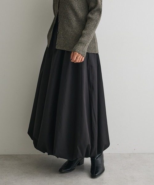 CRAFT STANDARD BOUTIQUE（クラフトスタンダードブティック）の「ボリュームバルーンスカート（スカート・レディース・ブラック/ホワイト・FREE）」の4枚目の写真