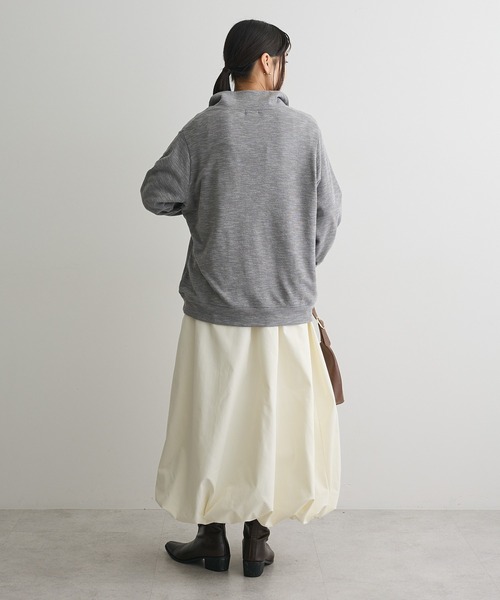 CRAFT STANDARD BOUTIQUE（クラフトスタンダードブティック）の「ボリュームバルーンスカート（スカート・レディース・ブラック/ホワイト・FREE）」の21枚目の写真