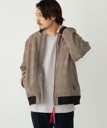 SHIPS Colors（シップス カラーズ）の「SHIPS Colors:チェック ボア ボマー ジャケット（ブルゾン）」
