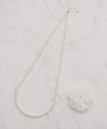 SHOO・LA・RUE | 【セレモニー】コーサージュネックレス(ネックレス)