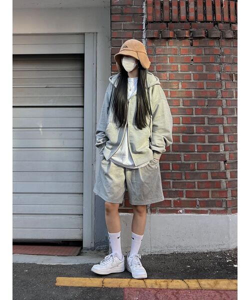 GAKKAI UNIONS（ガッカイユニオンズ）の「ツーウェイスウェットフードジップグレー（パーカー・レディース・その他・SMALL/MEDIUM/LARGE）」の10枚目の写真