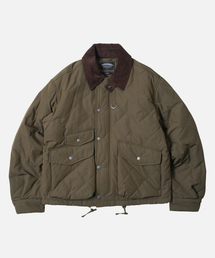 QUILTED HERITAGE HUNTING JACKET _ OLIVE