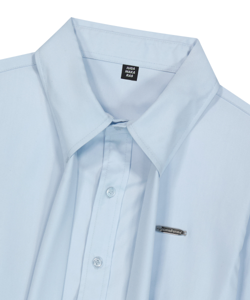 IUGAMAKARAS（イウガマカラス）の「Tied Shirts (Sky Blue)（シャツ/ブラウス・レディース・その他・FREE）」の12枚目の写真
