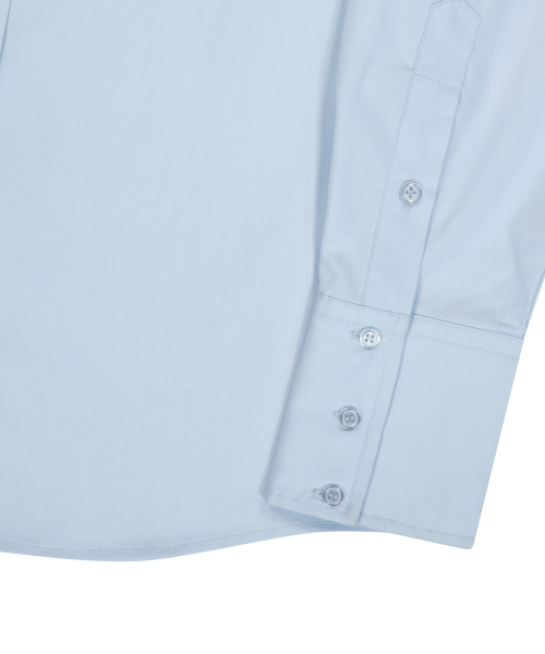 IUGAMAKARAS（イウガマカラス）の「Tied Shirts (Sky Blue)（シャツ/ブラウス・レディース・その他・FREE）」の14枚目の写真