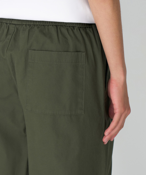 MUSINSA STANDARD（ムシンサスタンダード）の「コットンルーズテーパードバンディングパンツ[カーキ]（その他パンツ・メンズ・その他・34/32/30/26/28/40/38/42/36）」の8枚目の写真