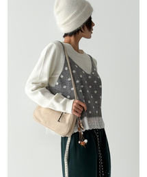 THE GREEN LAB（ザグリーンラボ）の「スエードミニトートバッグ[アイボリー]（トートバッグ）」