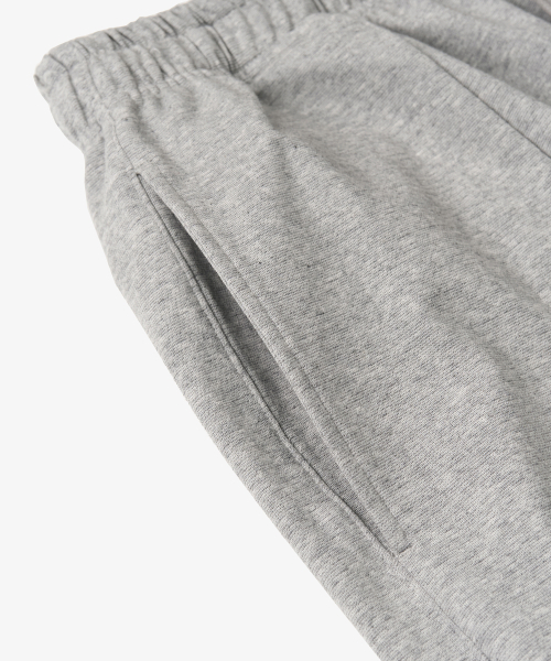 TOFFEE(トフィー)の「ワンタックハーフスウェットパンツ (メランジェグレー)(その他パンツ・メンズ・その他・SMALL/MEDIUM/LARGE/X-LARGE)」の3枚目の写真