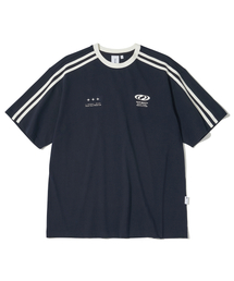フットボールジャージTシャツ_ネイビー