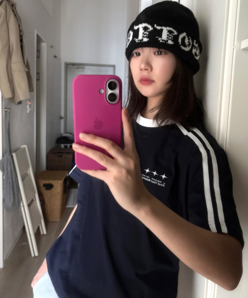 URBANDTYPE(アーバンディタイプ)の「フットボールジャージTシャツ_ネイビー(Tシャツ/カットソー・メンズ・その他・LARGE/WS/SMALL/MEDIUM)」の5枚目の写真