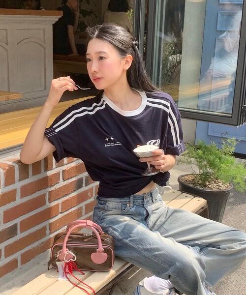 URBANDTYPE(アーバンディタイプ)の「フットボールジャージTシャツ_ネイビー(Tシャツ/カットソー・メンズ・その他・LARGE/WS/SMALL/MEDIUM)」の11枚目の写真