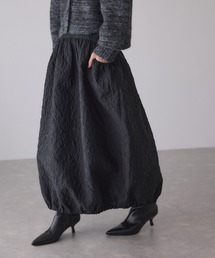 ADAM ET ROPE' | ジャガードギャザースカート(スカート)