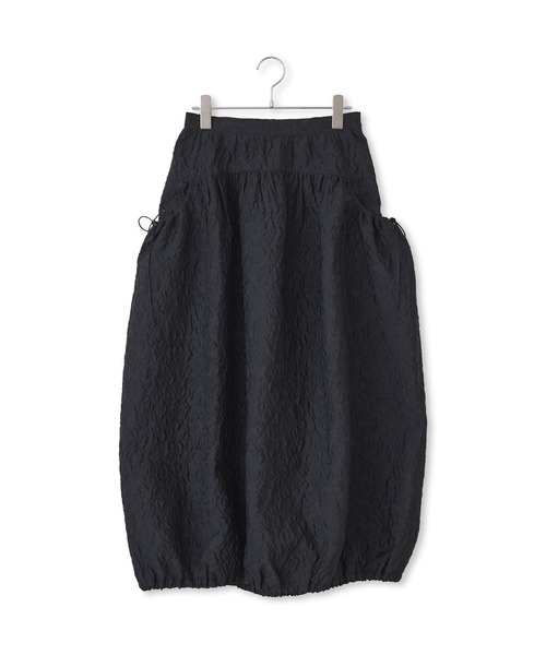 ADAM ET ROPE'（アダムエロペ）の「ジャガードギャザースカート（スカート・レディース・ブラック/ホワイト・36/38）」の12枚目の写真