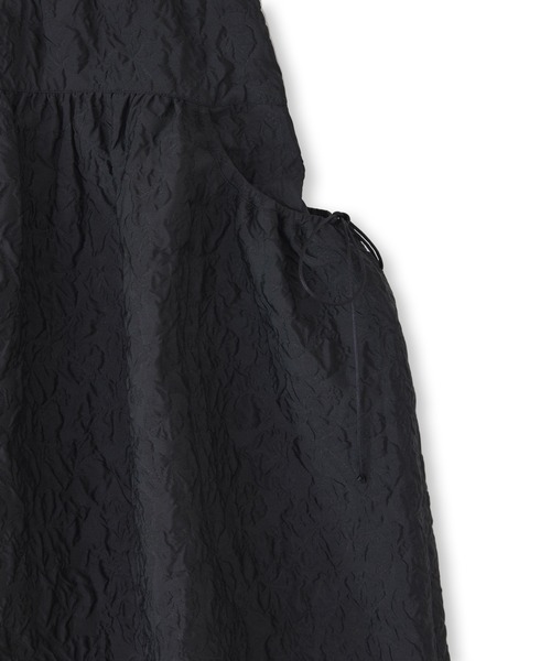 ADAM ET ROPE'（アダムエロペ）の「ジャガードギャザースカート（スカート・レディース・ブラック/ホワイト・36/38）」の15枚目の写真