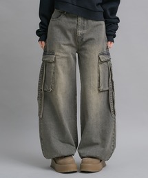 17HR | ルーズカーゴデニム(デニムパンツ)