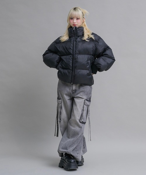 17HR（セブンティーンアワーズ）の「ルーズカーゴデニム（デニムパンツ・レディース・グレー/ブラウン・MEDIUM/SMALL）」の15枚目の写真