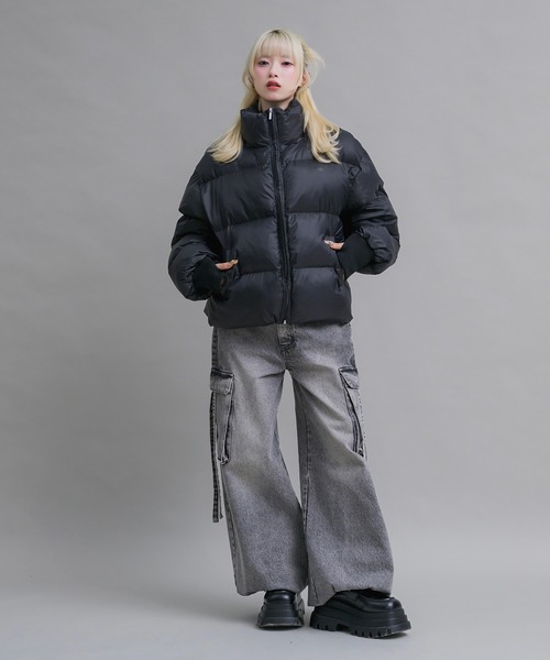 17HR（セブンティーンアワーズ）の「ルーズカーゴデニム（デニムパンツ・レディース・グレー/ブラウン・MEDIUM/SMALL）」の19枚目の写真