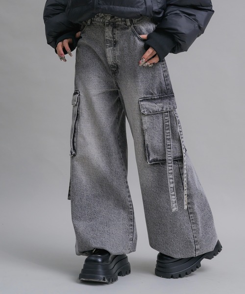 ルーズカーゴデニム（デニムパンツ）｜17HR（セブンティーンアワーズ