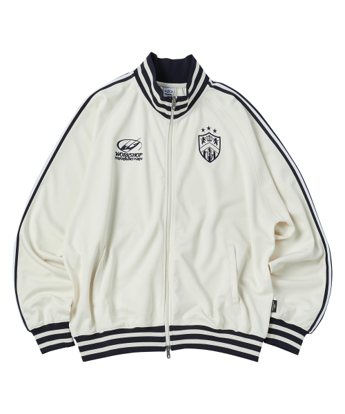 TRAVEL（トラベル）の「ジャージトラックジャケットアイボリー（ナイロンジャケット・レディース・その他・SMALL/MEDIUM/LARGE）」の6枚目の写真