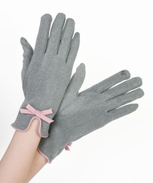 JELLY BEANS（ジェリービーンズ）の「パイピングリボンニットグローブ(188-57072)JELLY BEANS(ジェリービーンズ)（手袋）」