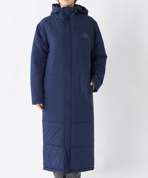 セール】【Kappa/カッパ】レディースロング丈ベンチコート スポーツ