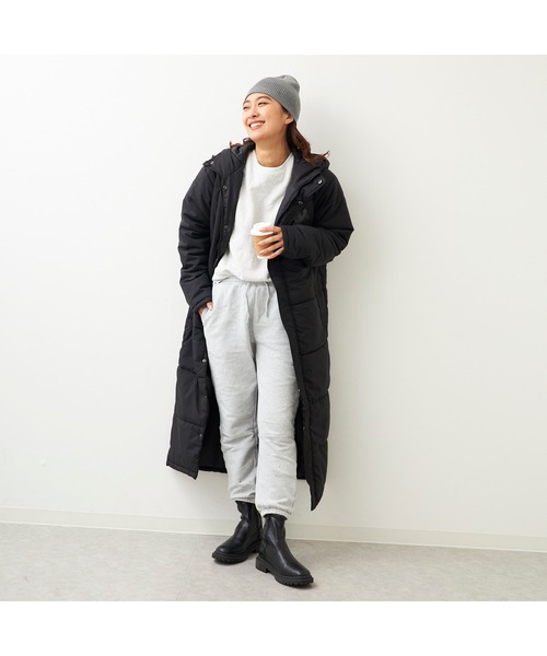 Kappa/カッパ】レディースロング丈ベンチコート スポーツ観戦