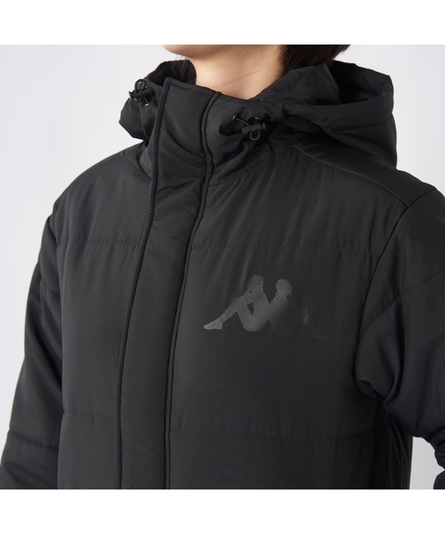 Kappa/カッパ】レディースロング丈ベンチコート スポーツ観戦