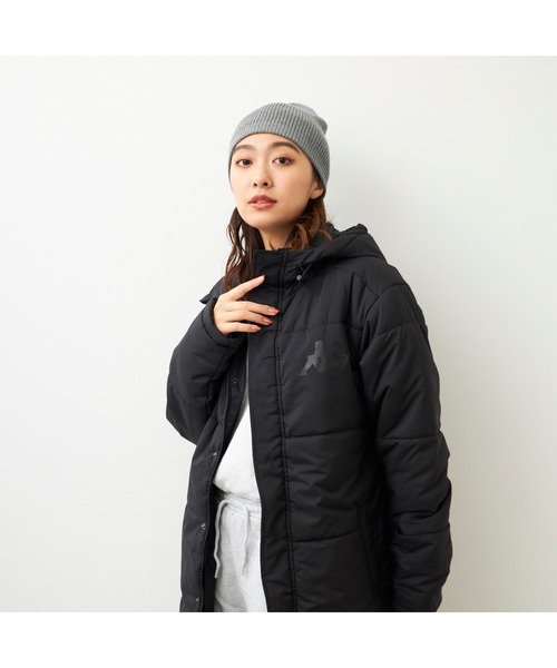 Kappa/カッパ】レディースロング丈ベンチコート スポーツ観戦