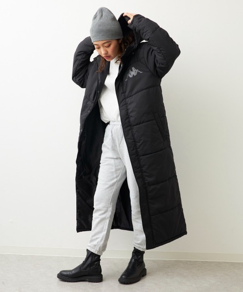 セール】【Kappa/カッパ】レディースロング丈ベンチコート スポーツ