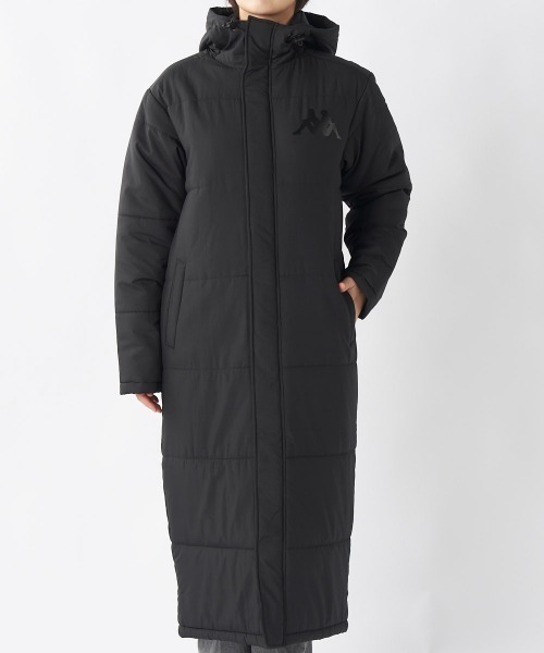 セール】【Kappa/カッパ】レディースロング丈ベンチコート スポーツ