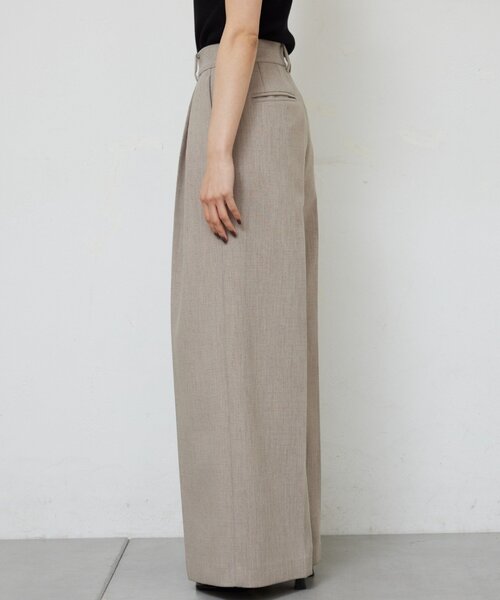 GALLARDAGALANTE（ガリャルダガランテ）の「【セットアップ対応】ダブルクロスワイドパンツ（その他パンツ・レディース・ベージュ/オフホワイト・1/0）」の17枚目の写真