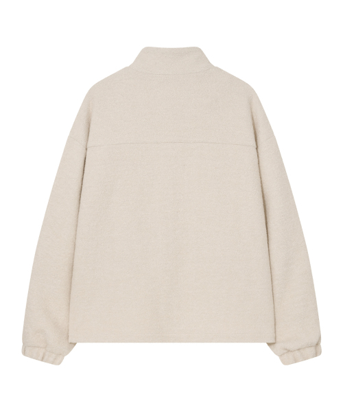 COVERNAT(カバーナット)の「ウールジップアップジャケット オートミール(その他アウター・レディース・その他・SMALL/MEDIUM/LARGE/X-LARGE)」の3枚目の写真