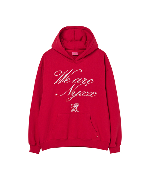 NYXX(エヌワイエックスエックス)の「WE ARE NYXX HOODIE RED(パーカー・レディース・その他・SMALL/MEDIUM)」の2枚目の写真