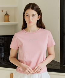 DOTTED YUPPE T-SHIRT_PINK