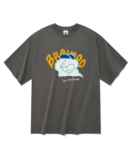 RADINEO(ラディネオ)の「ブラボー 半袖Tシャツ グレー(Tシャツ/カットソー・メンズ・その他・SMALL/MEDIUM/LARGE/X-LARGE)」の1枚目の写真