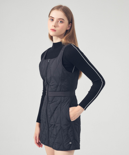 LORDLOAR(ロードロアル)の「ネオダイヤキルティングワンピース BLACK(ワンピース・レディース・その他・SMALL/MEDIUM)」の2枚目の写真