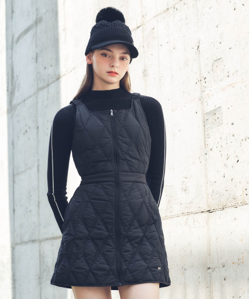 LORDLOAR(ロードロアル)の「ネオダイヤキルティングワンピース BLACK(ワンピース・レディース・その他・SMALL/MEDIUM)」の3枚目の写真
