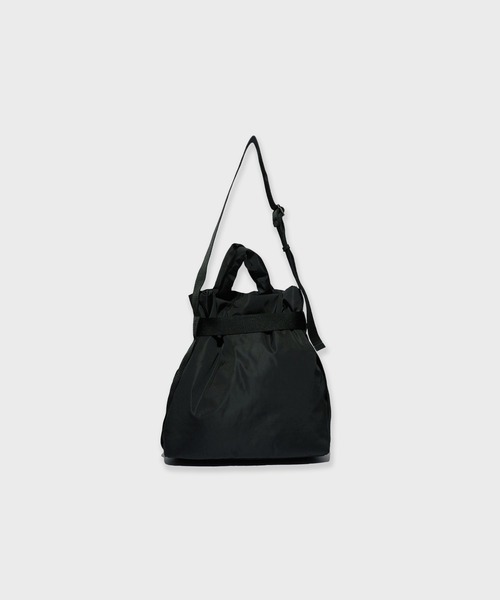 OUTDOOR PRODUCTS(アウトドアプロダクツ)の「OUTDOOR PRODUCTS 2way Belt Tote / BR-OUT-25AW01 (トートバッグ・レディース・チャコール/ブラウン・FREE)」の3枚目の写真
