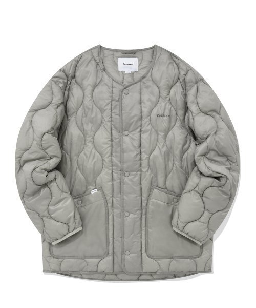 COVERNAT(カバーナット)の「ミッドキルティングジャケットライトグレー(その他アウター・レディース・その他・LARGE/X-LARGE/MEDIUM)」の1枚目の写真