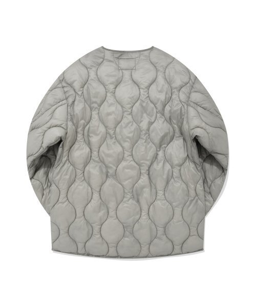 COVERNAT(カバーナット)の「ミッドキルティングジャケットライトグレー(その他アウター・レディース・その他・LARGE/X-LARGE/MEDIUM)」の2枚目の写真