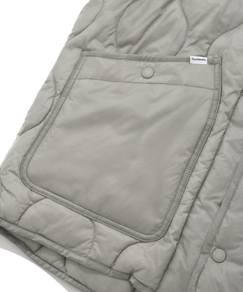 COVERNAT(カバーナット)の「ミッドキルティングジャケットライトグレー(その他アウター・レディース・その他・LARGE/X-LARGE/MEDIUM)」の6枚目の写真